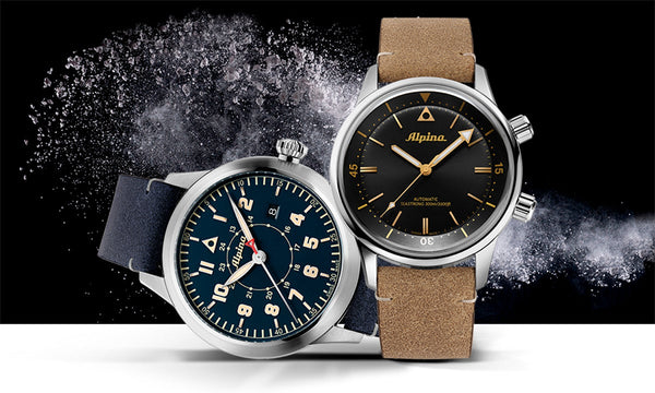 HERITAGE COLLECTION TWO CHARMING WATCHES FOR MASTERING AIR AND SEA